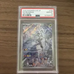 N's Reshiram 109/100 PSA 10 - Battle Partners - Pokemon Card Game - Image 1