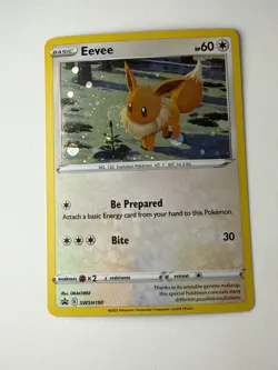 Eevee SWIRL SWSH190 SWSH: Sword & Shield Promo Cards Holo - Image 3