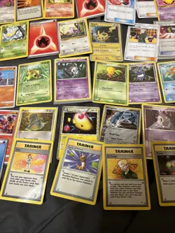 Vintage Pokemon Damaged Card Lot WOTC-BW eras - Image 4