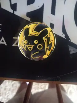 Pikachu Plastic Coin Medal Card Game - Image 3