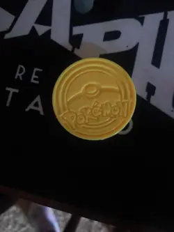 Pikachu Plastic Coin Medal Card Game - Image 4