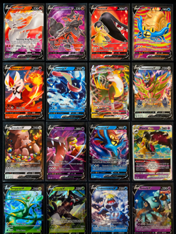 Pokemon TCG Ultra Rare Lot 16 Cards V VSTAR VMAX Full Art HOLO NM - Image 1