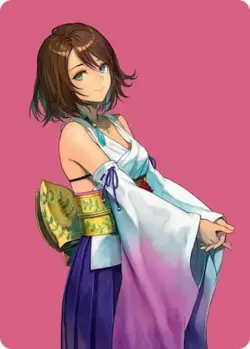 Yuna, Hope of Spira Art Card 48 Art Series: FINAL FANTASY NM EN - Image 1