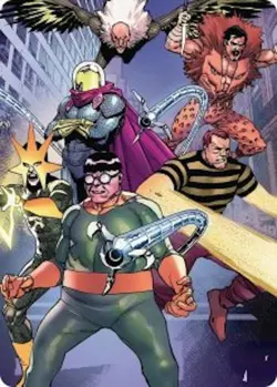 Behold the Sinister Six! Art Card (45/54) 45 Art Series: Marvel's Spider-Man ... - Image 1