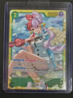 Uta Secret Rare Card English EB03-061 SEC Heroines Edition One Piece TCG - Image 1