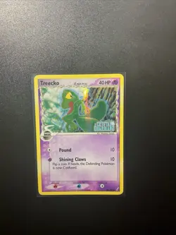 Pokemon TCG Treecko 68/100 & Elekid 23/115 5-Card Foil Delta Species Lot - Image 1