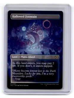 #R0347 Hallowed Fountain Lorwyn Eclipsed MTG NM Normal - Image 2