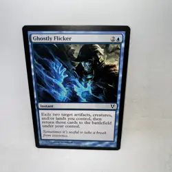 Ghostly Flicker 57 Common Avacyn Restored Magic: The Gathering Lightly Played - Image 1