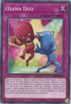 Yugioh Ojama Duo CIBR-EN080 Common 1st Edition LP - Image 1