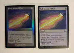 MTG – Modern Horizons 3 – Null Elemental Blast x 2 – Regular and Retro Foil - Image 1