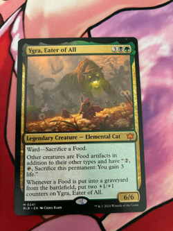 Bloomburrow Ygra, Eater of All Normal NM Fast Shipping - Image 1