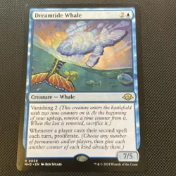 Dreamtide Whale Modern Horizons 3; MTG - Image 2