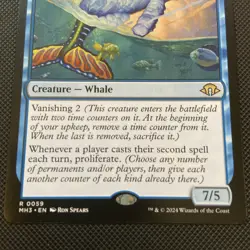 Dreamtide Whale Modern Horizons 3; MTG - Image 4