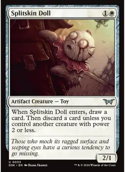 Splitskin Doll 33 MTG NM - Duskmourn: House of Horror - Image 1