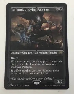 Yahenni, Undying Partisan (Foil Etched) Double Masters 2022 Foil - Image 1