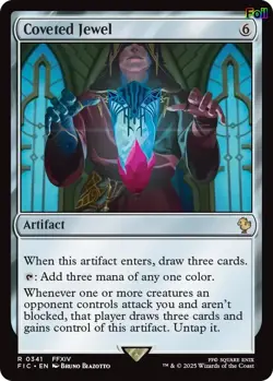 Coveted Jewel (Surge Foil) 341 Commander: FINAL FANTASY NM EN - Image 1