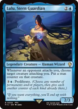 Lulu, Stern Guardian 38 Commander: FINAL FANTASY NM EN - Image 1