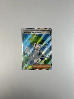 Wally's Compassion 176/132 Ultra Rare Full Art Pokemon Mega Evolution - NM - Image 1
