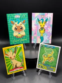 Pokemon Leafeon Set of 4 -Leafeon #470 Peru/NON-TCG Cards & Stickers - Image 1