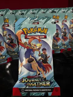 Pokemon TCG Scarlet & Violet Journey Together Booster Pack | Factory Sealed🔥 - Image 1