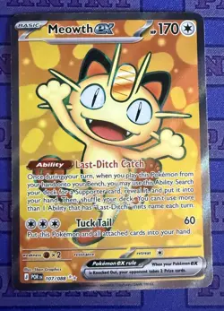 Meowth ex - 107/088 - ME03: Perfect Order (POR) Pokemon - Image 1