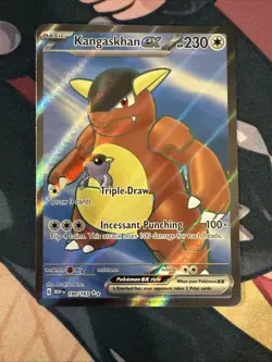 Kangaskhan ex 190/165 Ultra Rare 151 Pokemon Near Mint Full Art - Image 1