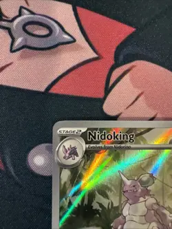 Pokemon TCG Nidoking Scarlet & Violet-151 174/165 Holo Illustration Rare - Image 2