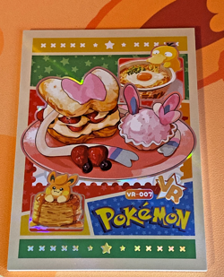 Mengka Sylveon Food VR-007 Serialized Hit 144/899 NonTCG Pokemon US SELLER - Image 1