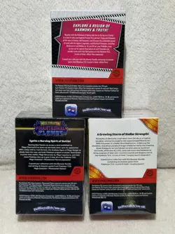 Pokemon Lot of 3 Booster bundles -Phantasmal Flames, White Flare, Surging Sparks - Image 4