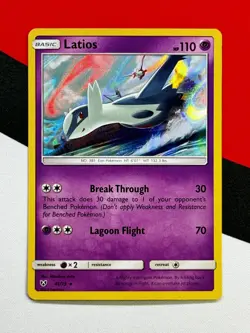 Latios Holo Rare 41/73 Shining Legends 2017 Pokemon TCG NM - Image 1