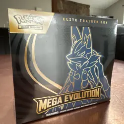 Pokemon TCG Mega Evolution Lucario Elite Trainer Box ETB New Sealed LOT OF 2 - Image 3