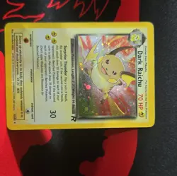 Pokemon TCG Dark Raichu 83/82 Team Rocket Secret Rare Holo 70 HP English 2000 - Image 3