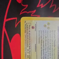 Pokemon TCG Dark Raichu 83/82 Team Rocket Secret Rare Holo 70 HP English 2000 - Image 4