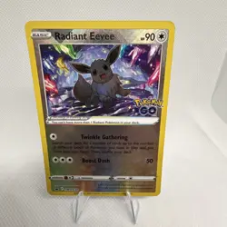 Radiant Eevee ⭐ SWSH230 Holo Promo SWSH Black Star 2019 Pokemon NM - Image 1