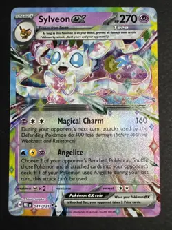 Pokemon TCG Sylveon EX Prismatic Evolutions 041/131 Double Rare NM Condition - Image 1