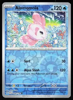 Alomomola 048/198 Common Scarlet & Violet Pokemon Reverse Holo NM - Image 1