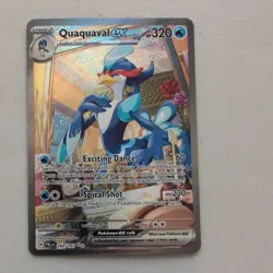 Quaquaval EX - 260/193 Special Illustration Rare Paldea Evolved Pokemon - Image 1