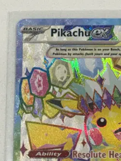 Pokemon 2024 Pikachu ex 219/191 Tera Full Art Surging Sparks - Image 3
