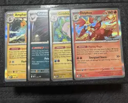 Pokemon Chaos Rising Prerelease NM Staff Promos Ampharos Crobat Goodra Delphox - Image 1