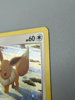 Pokemon TCG Eevee SWSH190 Sword & Shield Black Star Promo Cosmos Holo Nice! - Image 4