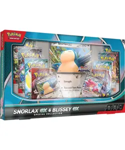 Pokemon TCG: Snorlax Ex & Blissey Ex Special Collection - New & Sealed - IN HAND - Image 1