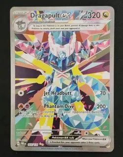 Dragapult EX 165/131 Prismatic Evolutions Special Illustration Rare Pokemon Card - Image 1