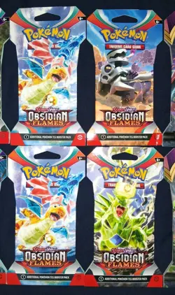 12 Pokemon TCG Sleeved Booster Pack- - Image 3