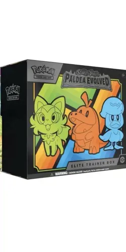 Pokemon TCG Scarlet & Violet Paldea Evolved Elite Trainer Box ETB Sealed - Image 1