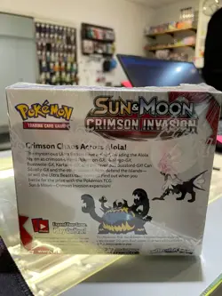 Pokemon - Sun & Moon Crimson Invasion Booster Box Factory Sealed - Image 2