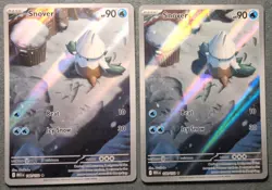Pokemon English - Mega Evolution - Snover 140/132 - NM - Image 1