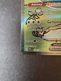 Pokemon Mew ex 232/091 - Paldean Fates - SIR - NM/M - Image 3