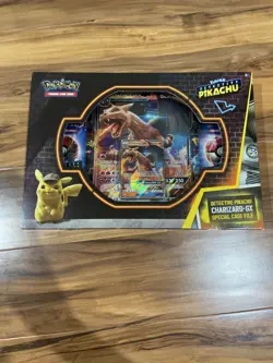 Pokemon TCG - Detective Pikachu Charizard-GX Special Case File - Factory Sealed - Image 1