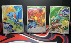 Pokemon First Partner Illustration Collection Series 1 Kanto FULL GEN 1 Starters - Image 1