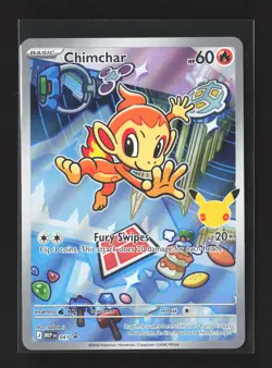 Pokemon ME: Mega Evolution Promo #041 Promo,Holo Chimchar - Image 1